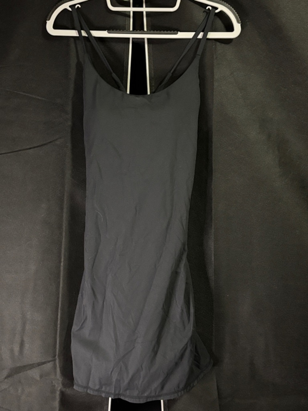 Halara, Medium, Black Spaghetti Strap, Dress. With Built in bra and shorts
